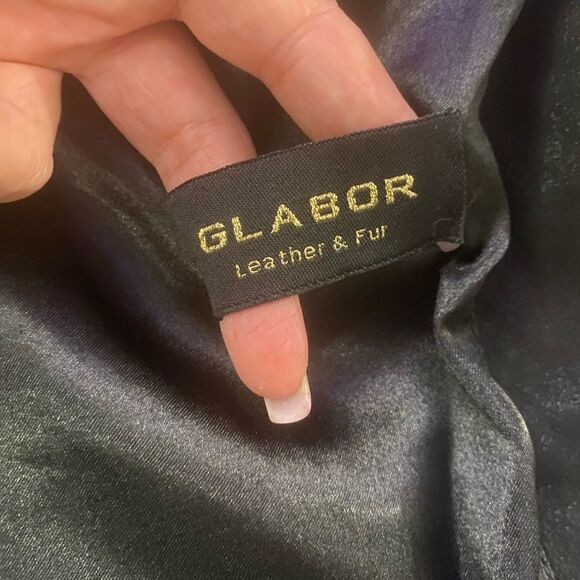 Glabor genuine leader 3/4 sleeve evening jacket, S - Picture 12 of 13